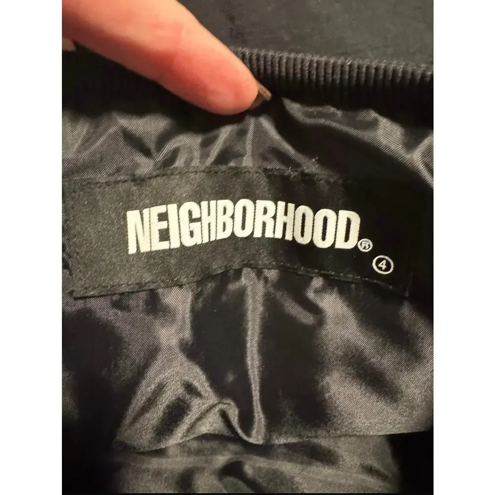Unisex Neighborhood NWT Black Side Zip Down Puff N Vest Size L